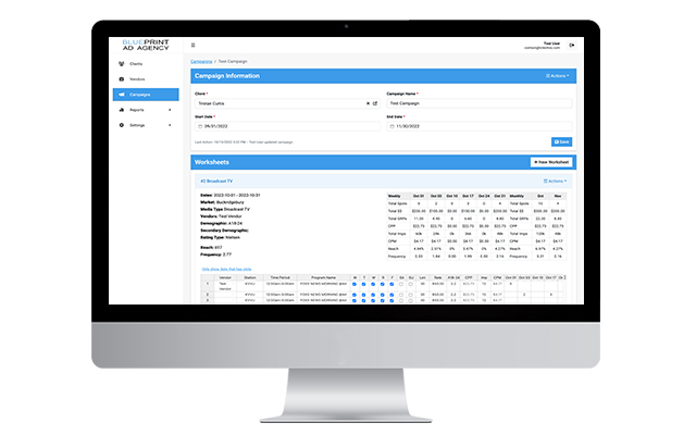 BluePrint Ad Agency Web Development