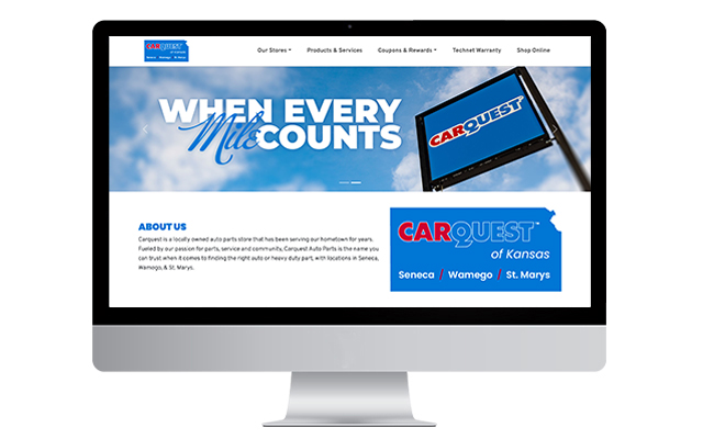 Carquest of Kansas Web Development